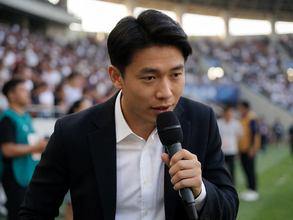 体育赛事新闻采编现场
